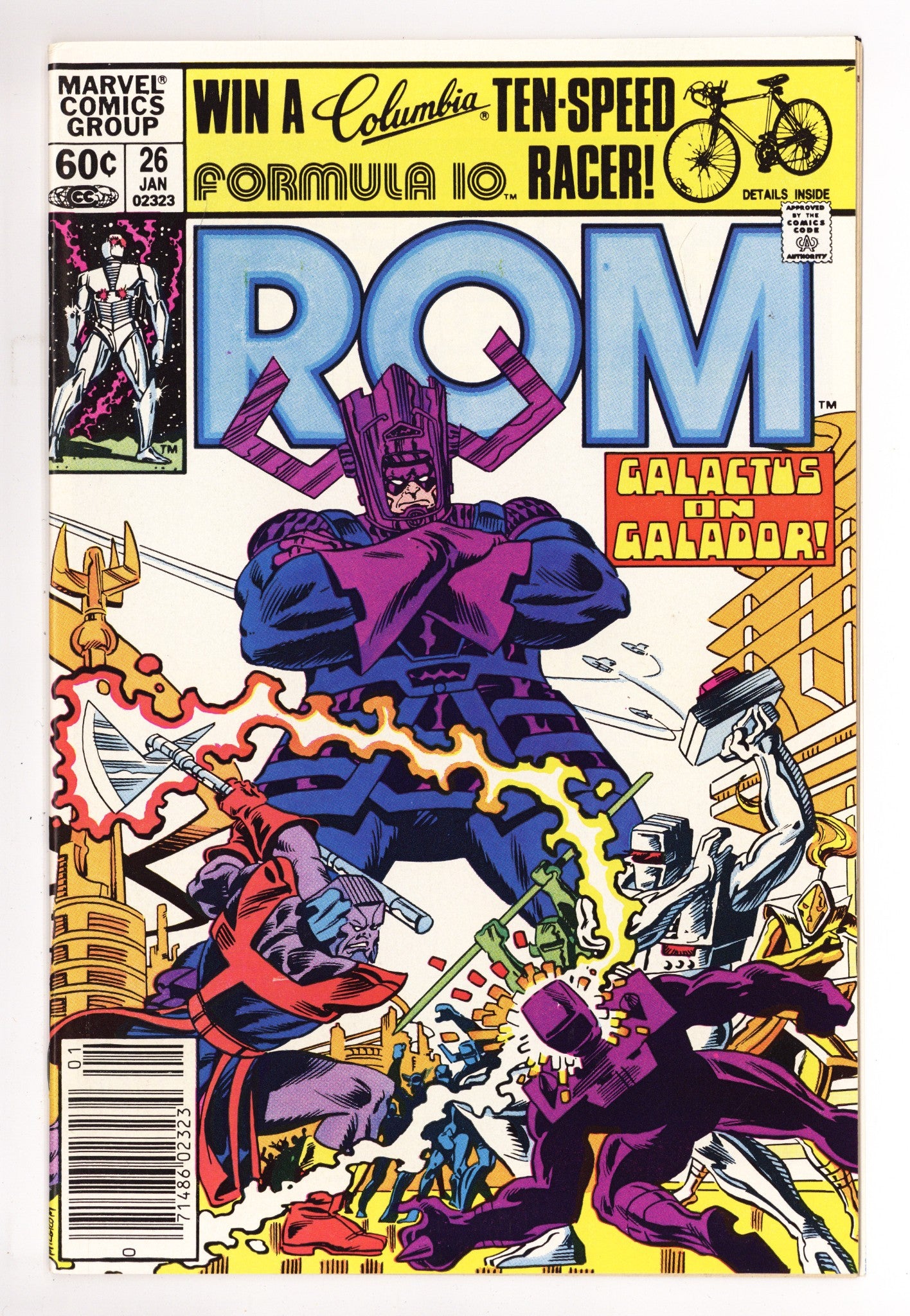 Rom Vol 1 26 High Grade (1982) Newsstand 