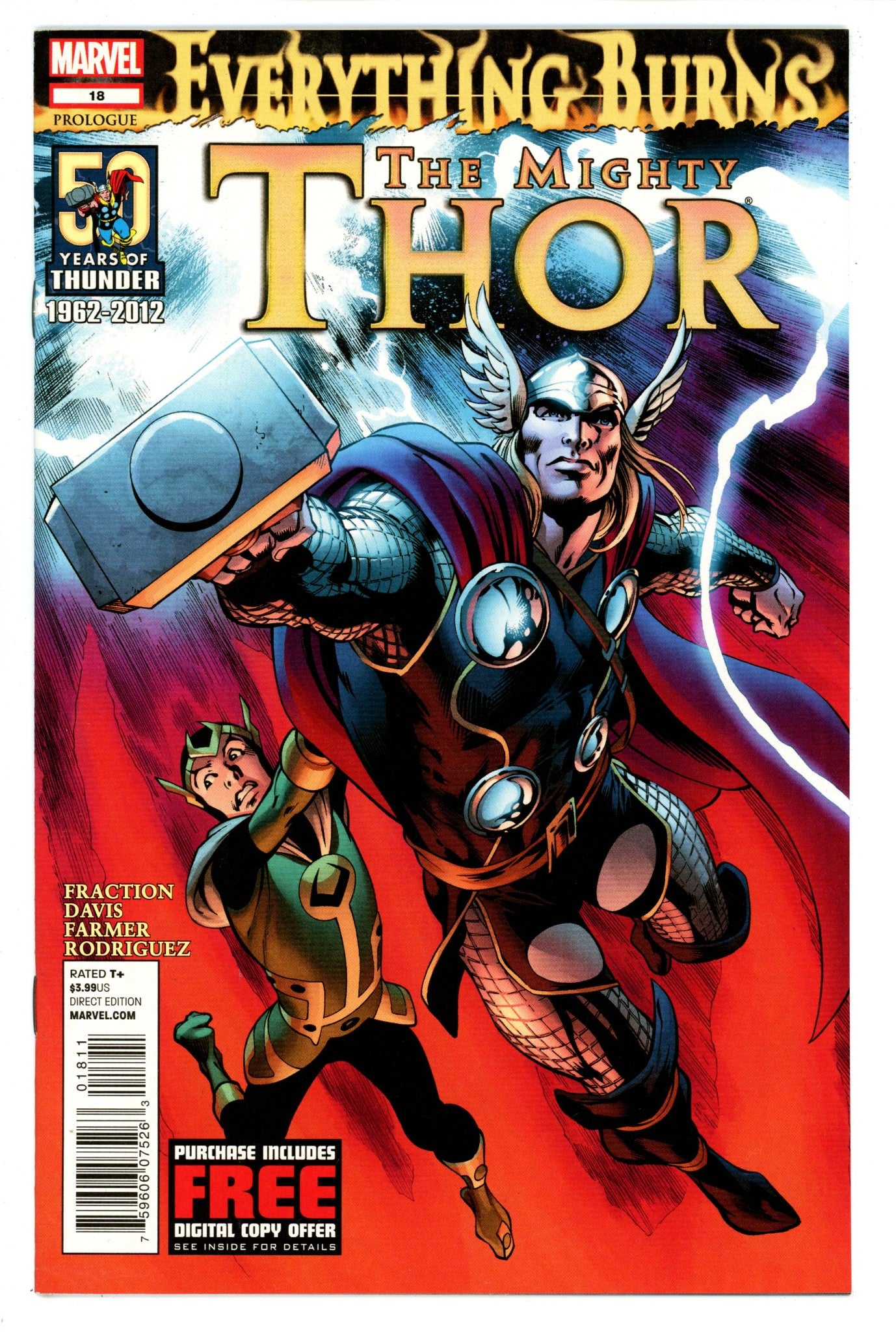 The Mighty Thor Vol 1 18 High Grade (2012) 