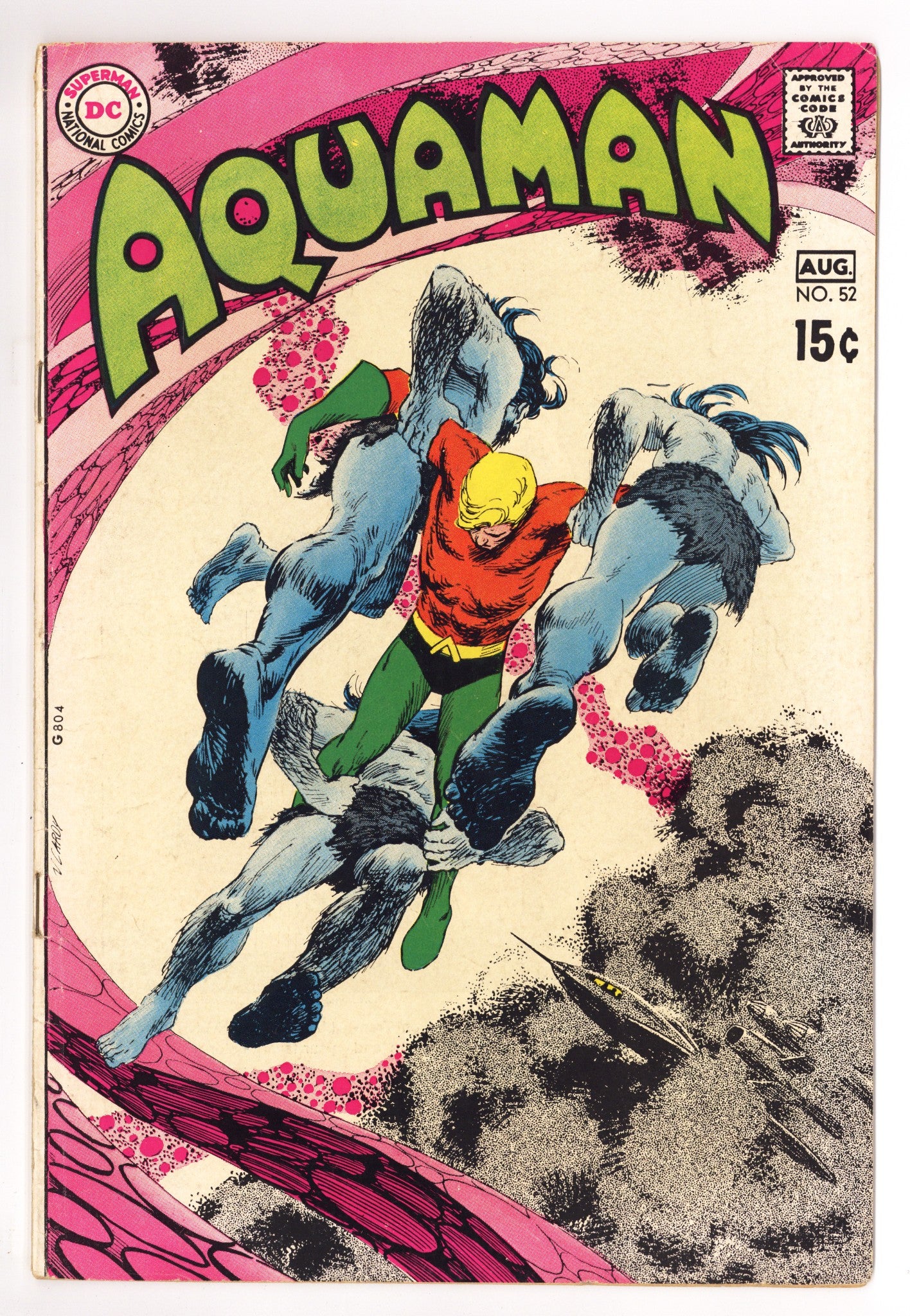 Aquaman Vol 1 52 VG+ (4.5) (1970) 
