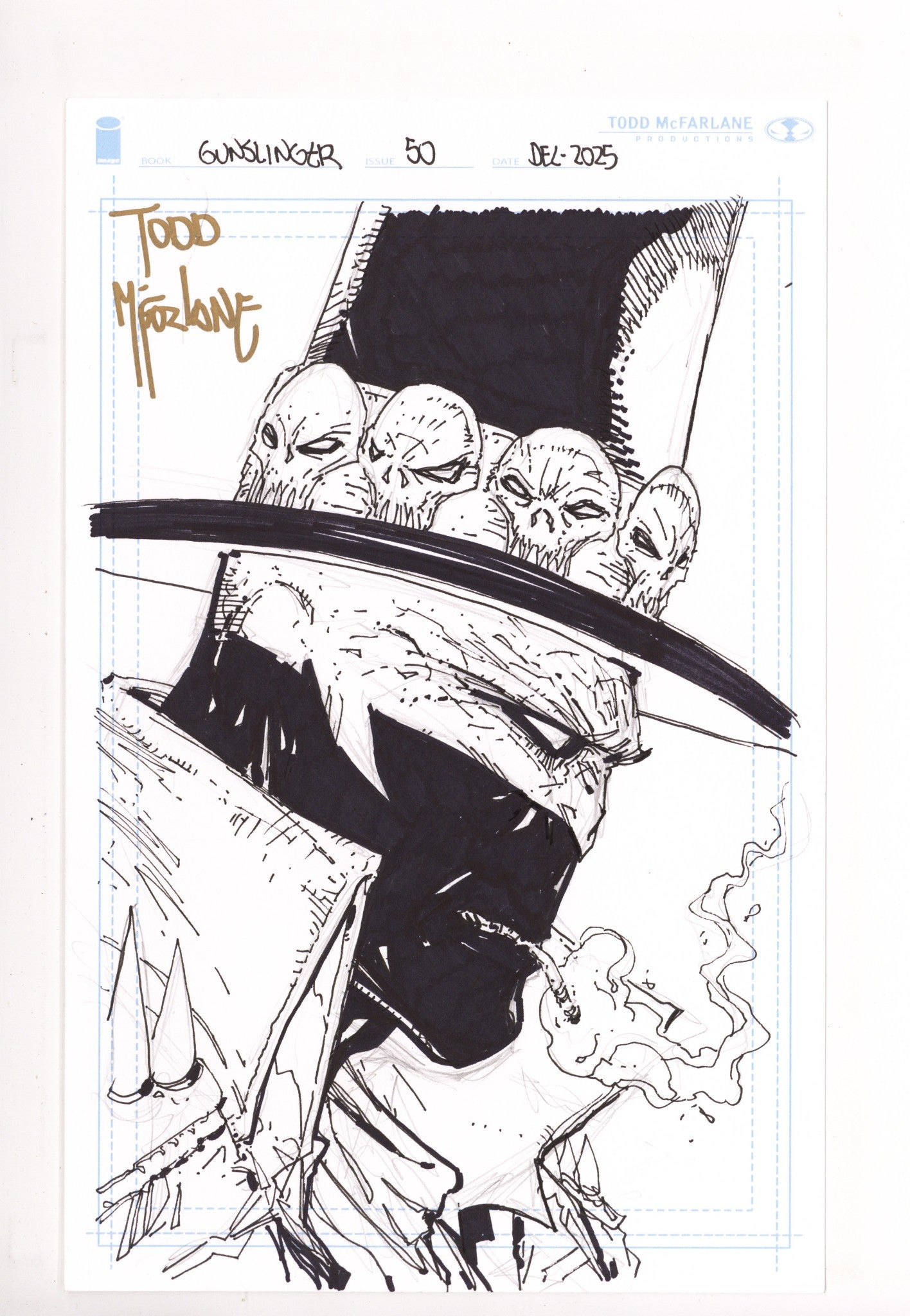 Gunslinger Spawn  50 Mcfarlane  Signed Incentive   (2026)