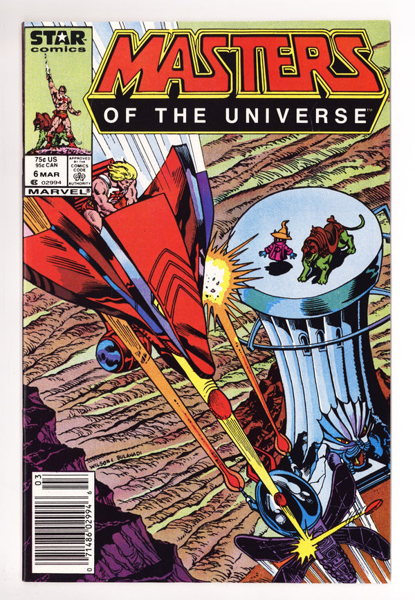 Masters of the Universe 6 VF+ (8.5) (1987) Newsstand