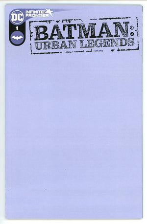 Batman: Urban Legends 1 High Grade (2021) Blank Variant