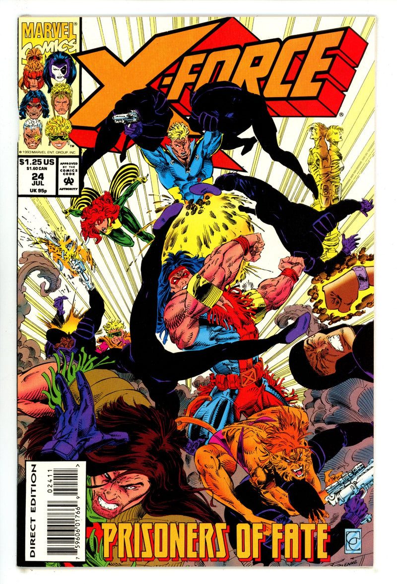 X-Force Vol 1 24 High Grade (1993) 
