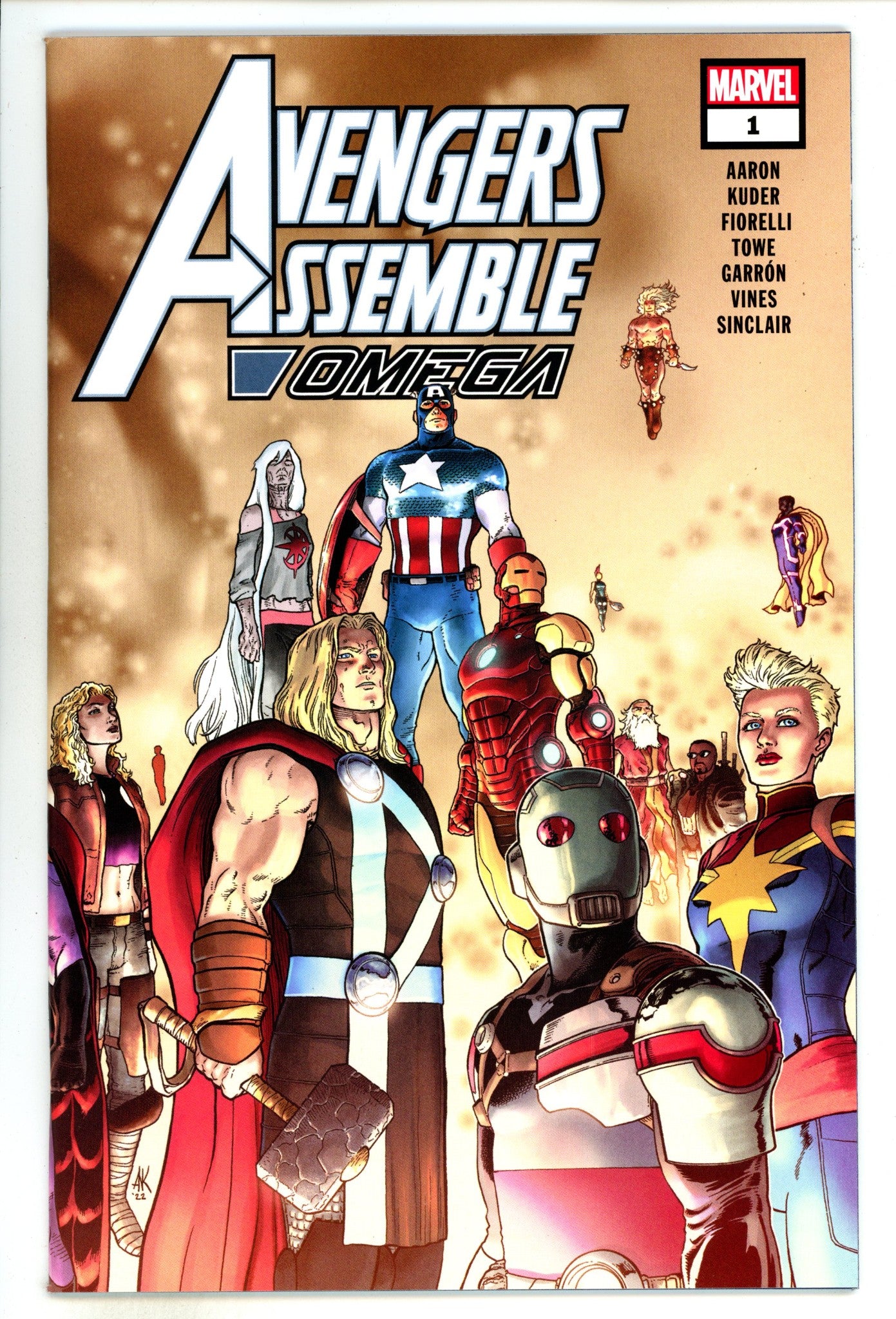Avengers Assemble Omega 1 High Grade (2023) 
