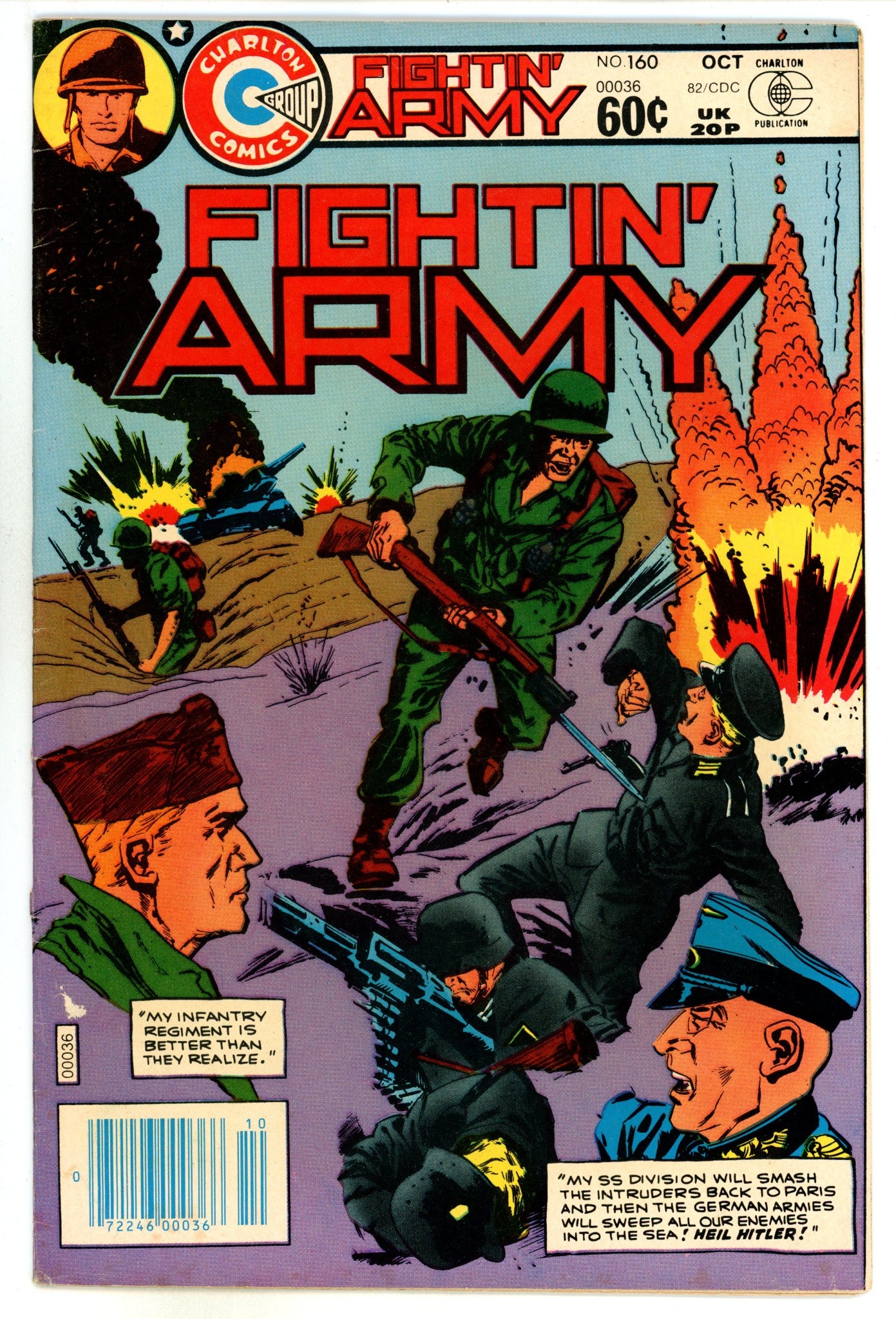 Fightin' Army 160 FN+ (6.5) (1982) 