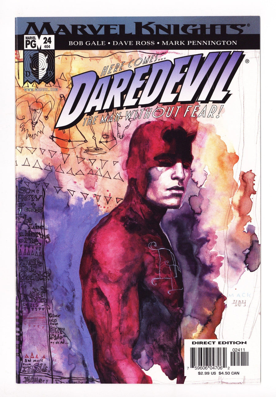 Daredevil Vol 2 24 (404)  High Grade   (2001)