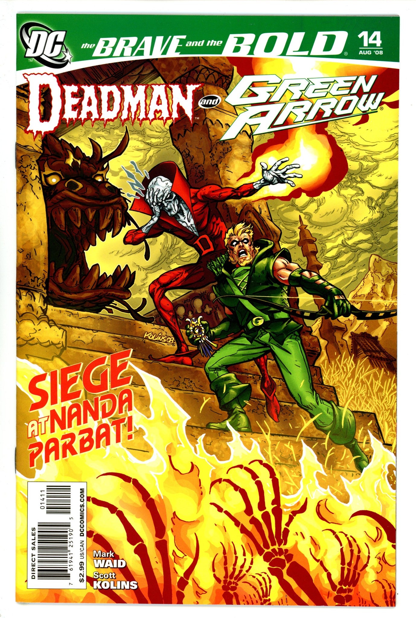The Brave and the Bold Vol 3 14 High Grade (2008) 