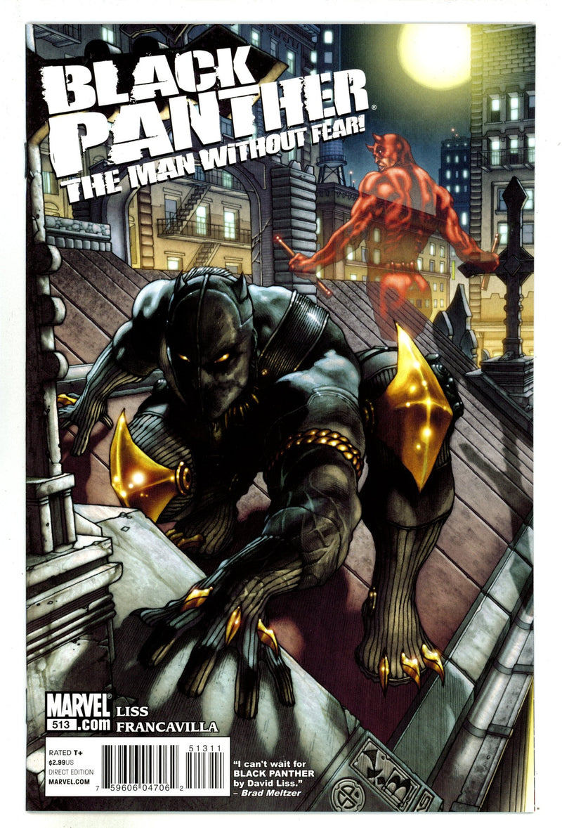 Black Panther: The Man without Fear 513 High Grade (2011) 