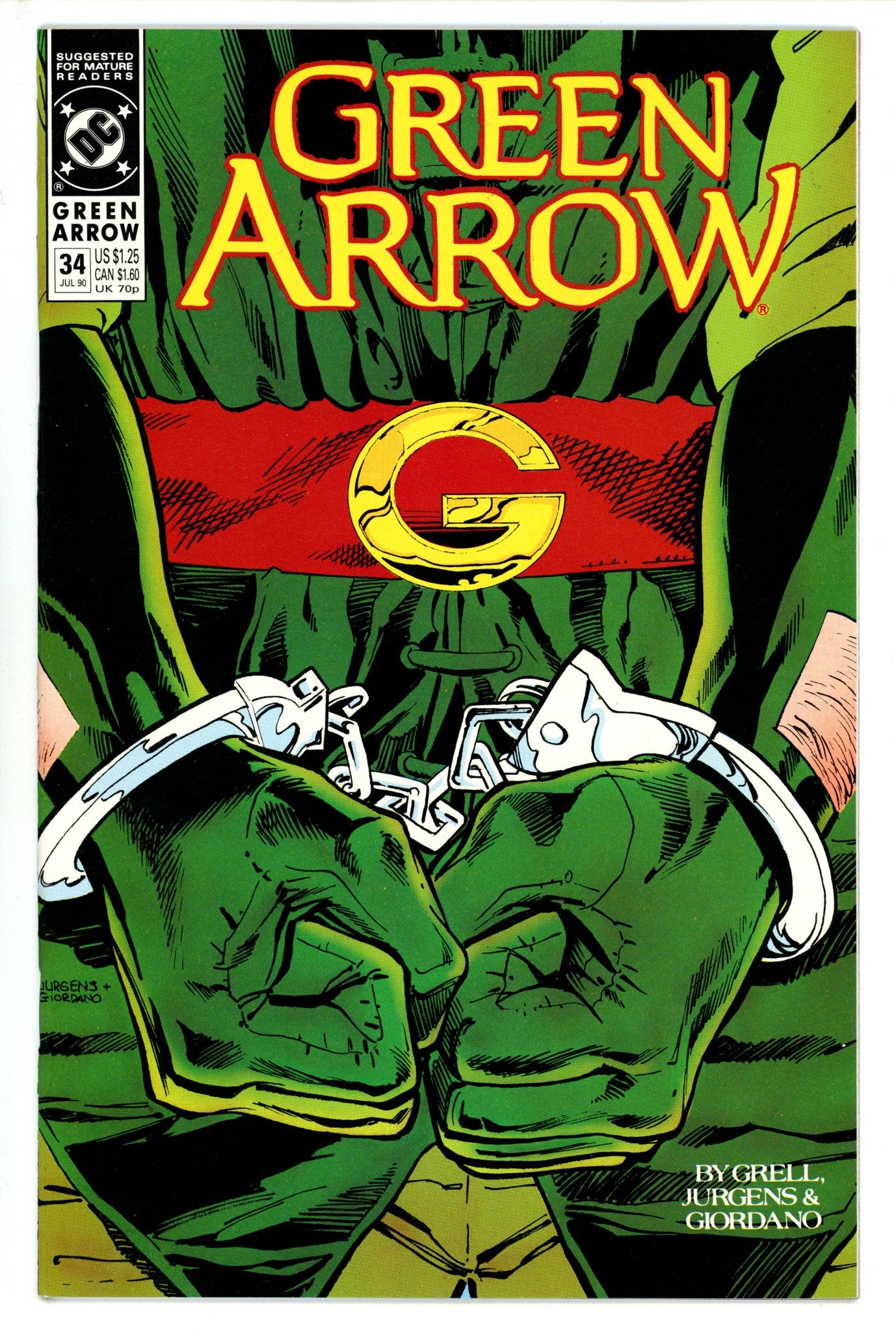 Green Arrow Vol 2 34 (1990)