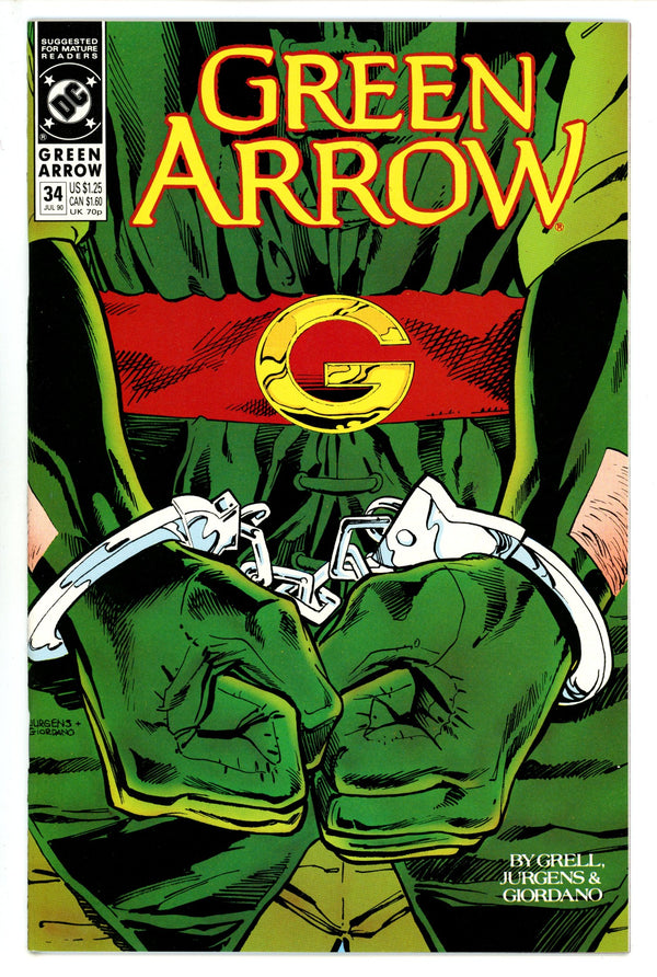 Green Arrow Vol 2 34 (1990)
