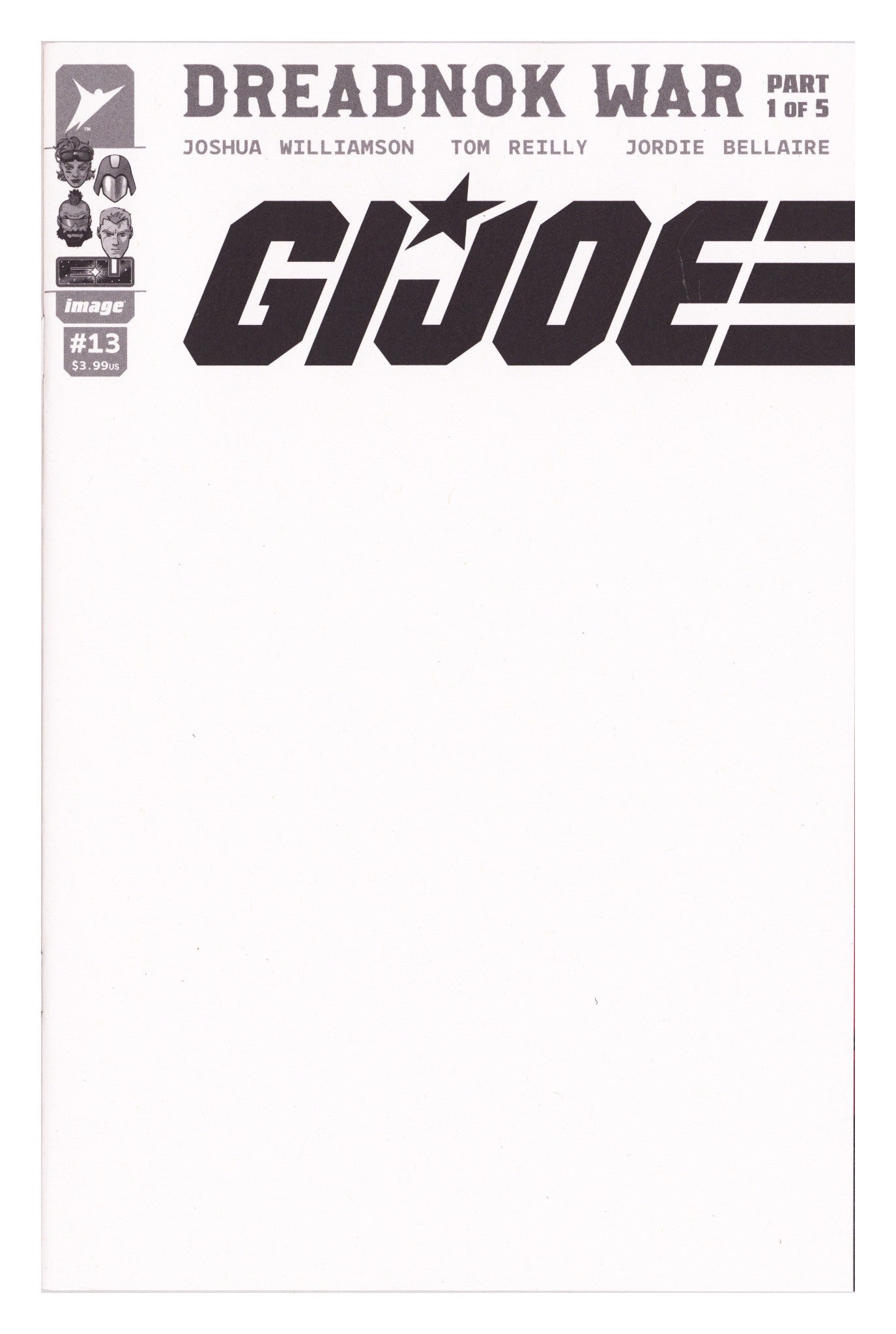 G.I. Joe 13 Blank Variant (2025)