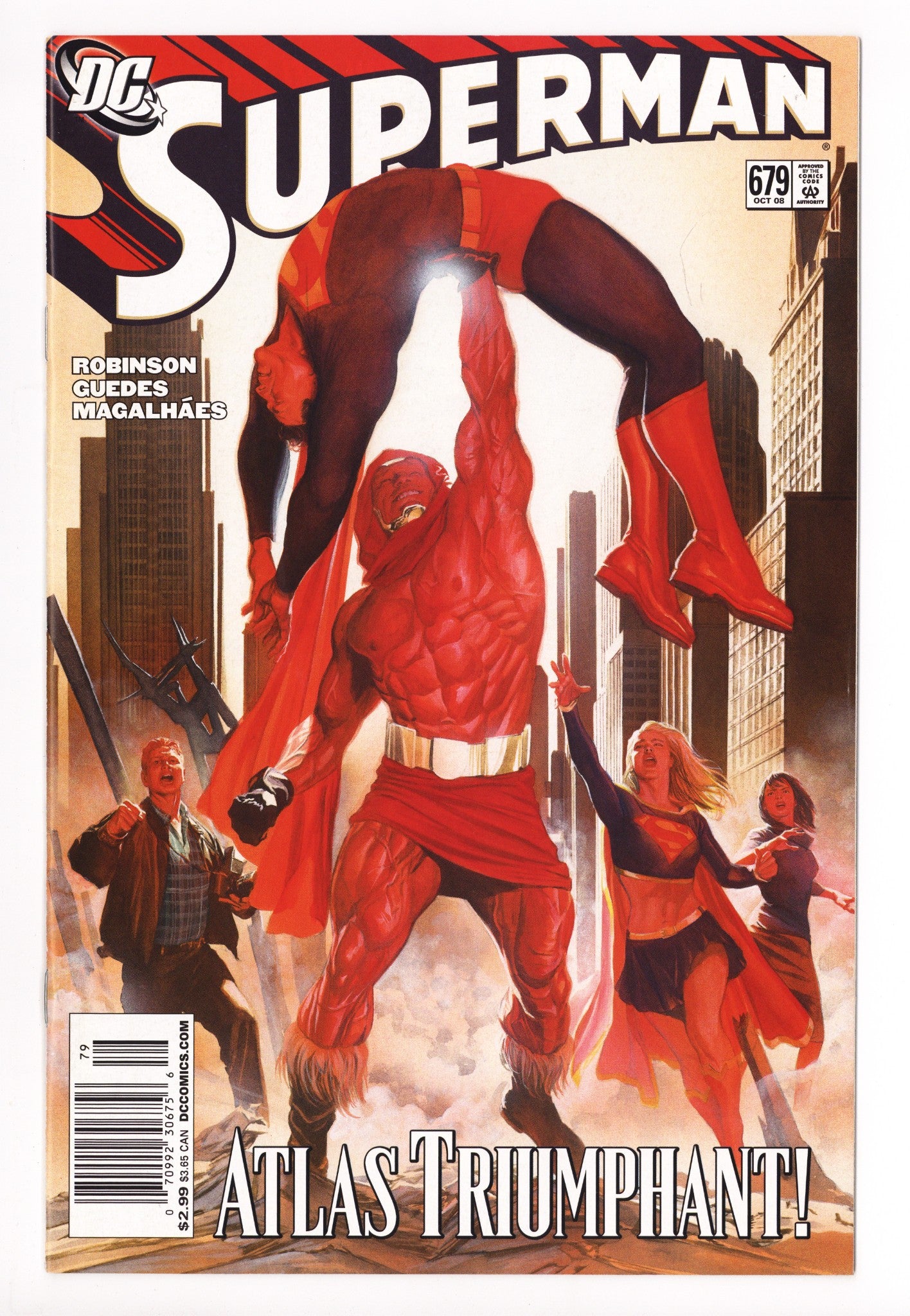 Superman Vol 1 679 VF- (7.5) (2008) Newsstand 