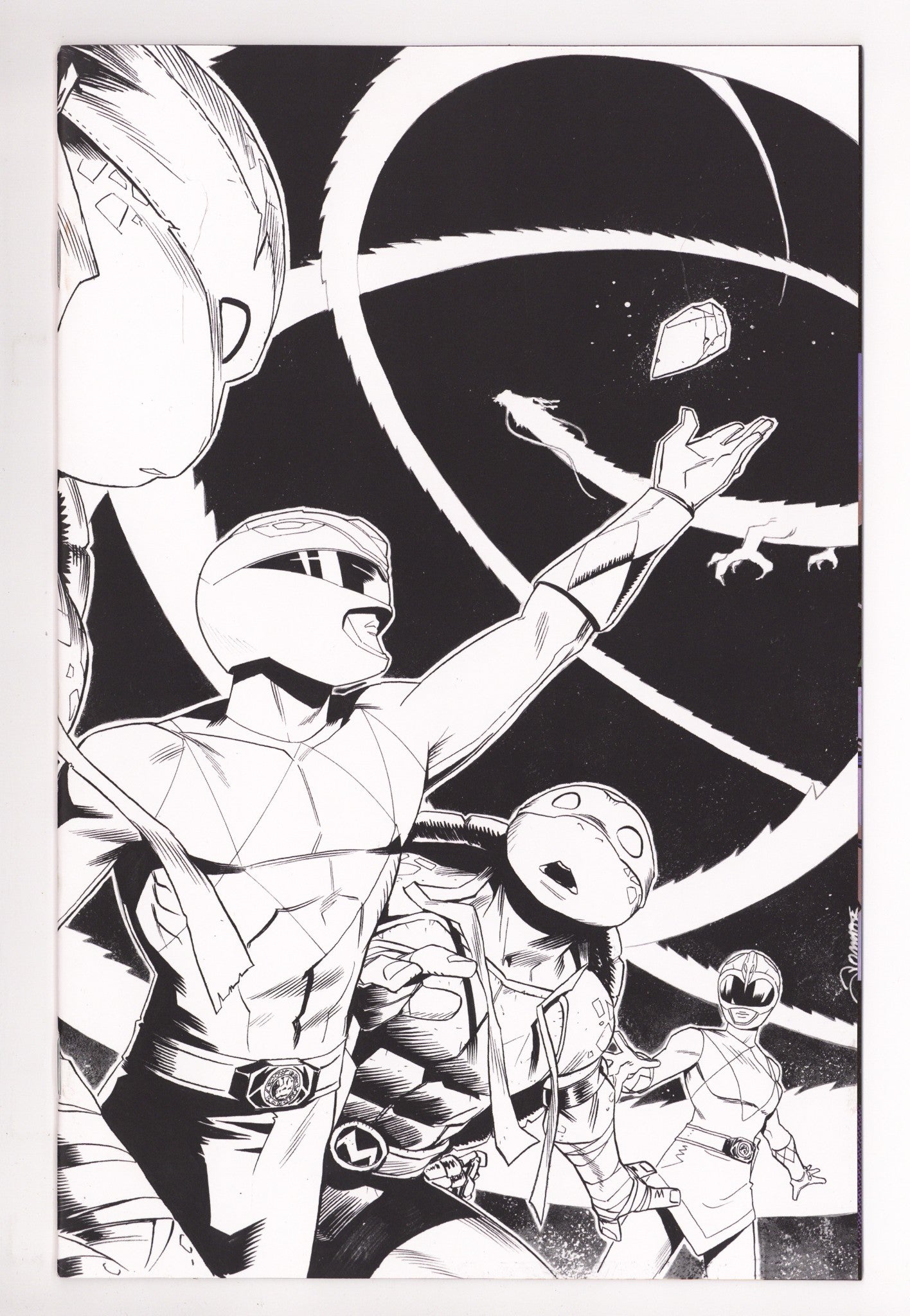 Mighty Morphin Power Rangers/Teenage Mutant Ninja Turtles III  4 Zonno  Virgin Incentive NM-  (2026)