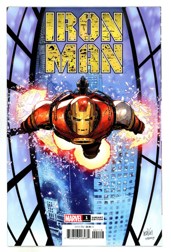 Iron Man Vol 7 1 Yu Incentive Variant NM (2024)