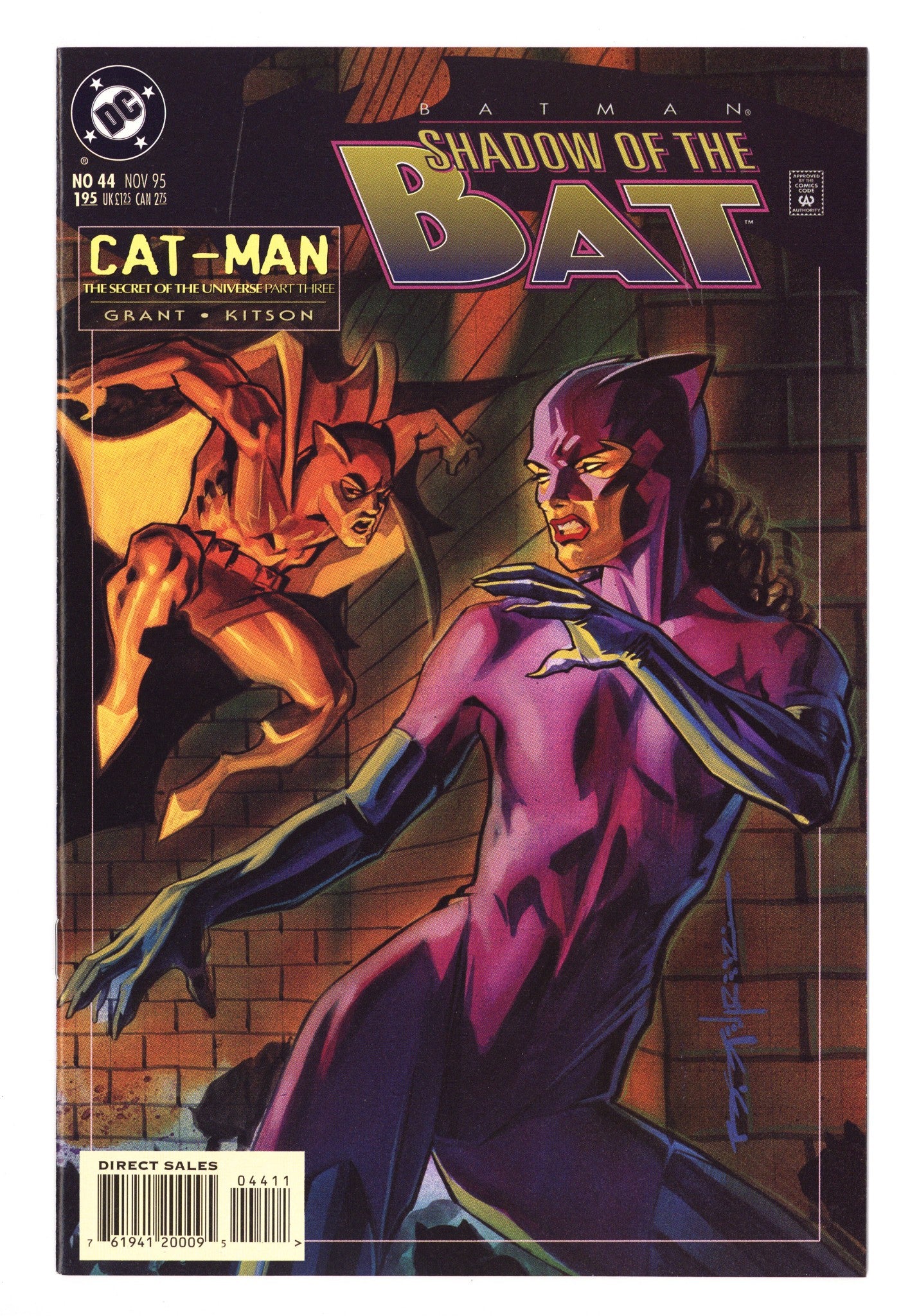Batman: Shadow of the Bat 44 High Grade (1995) 