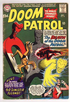 The Doom Patrol Vol 1 98 GD/VG (3.0) (1965)