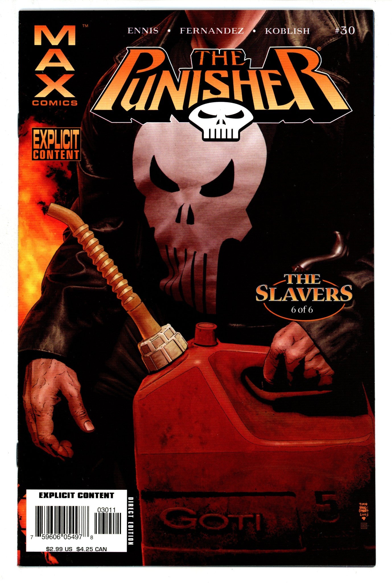 Punisher Vol 7 30 High Grade (2006) 