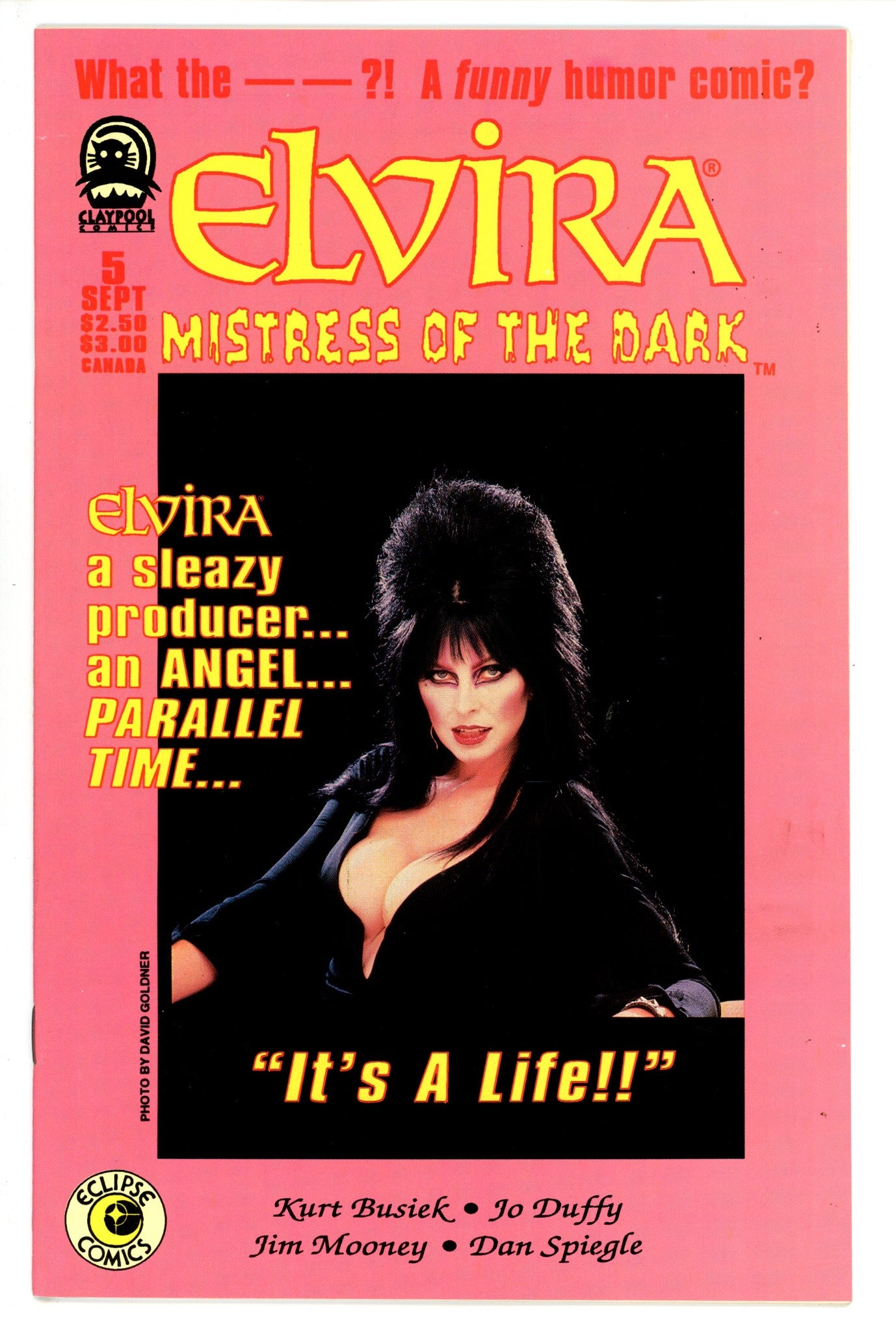 Elvira Mistress of the Dark 5 VF- (1993)