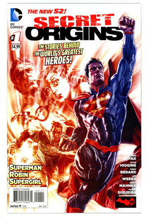 Secret Origins Vol 4 1 Mid Grade (2014)
