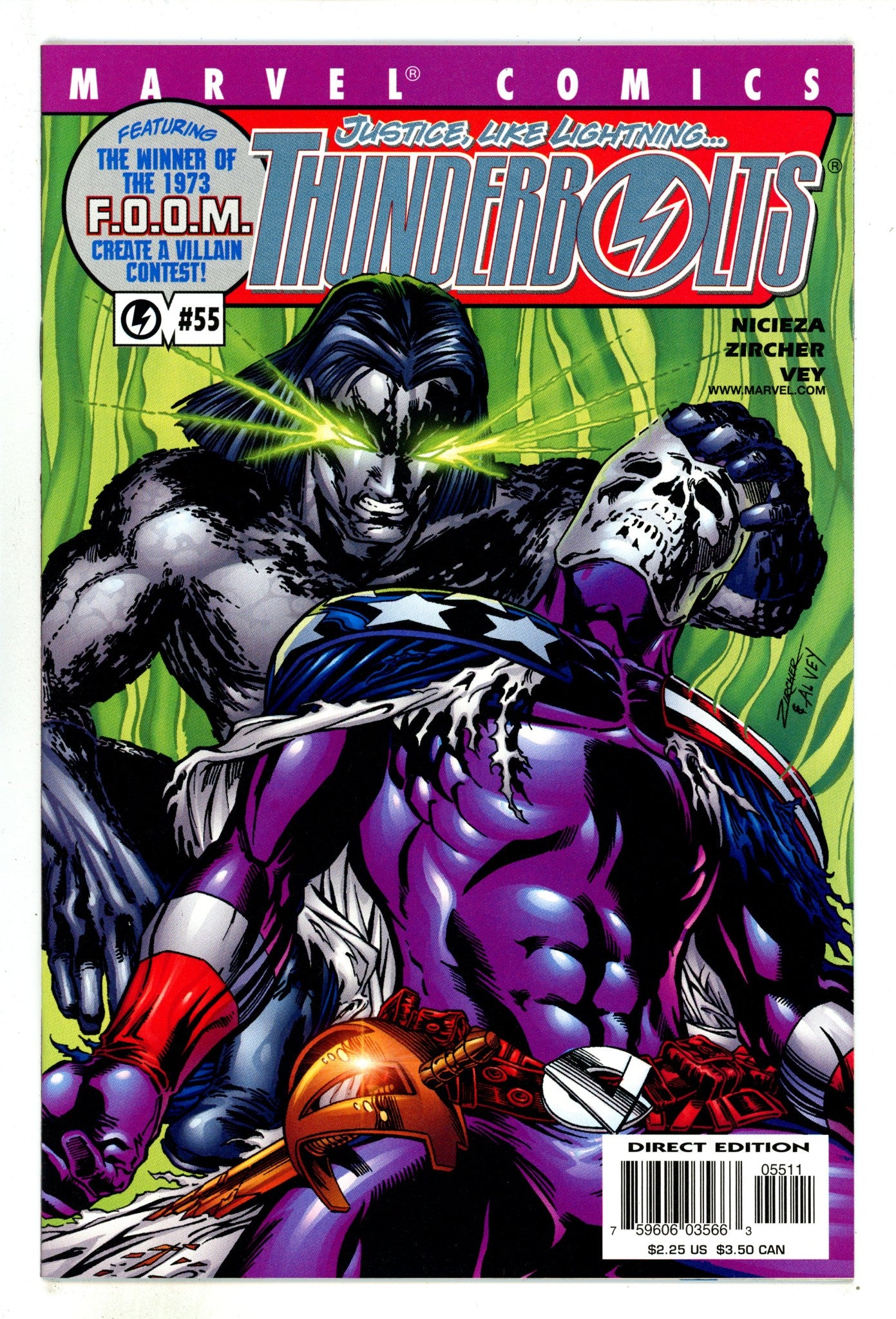 Thunderbolts Vol 1 55 High Grade (2001) 