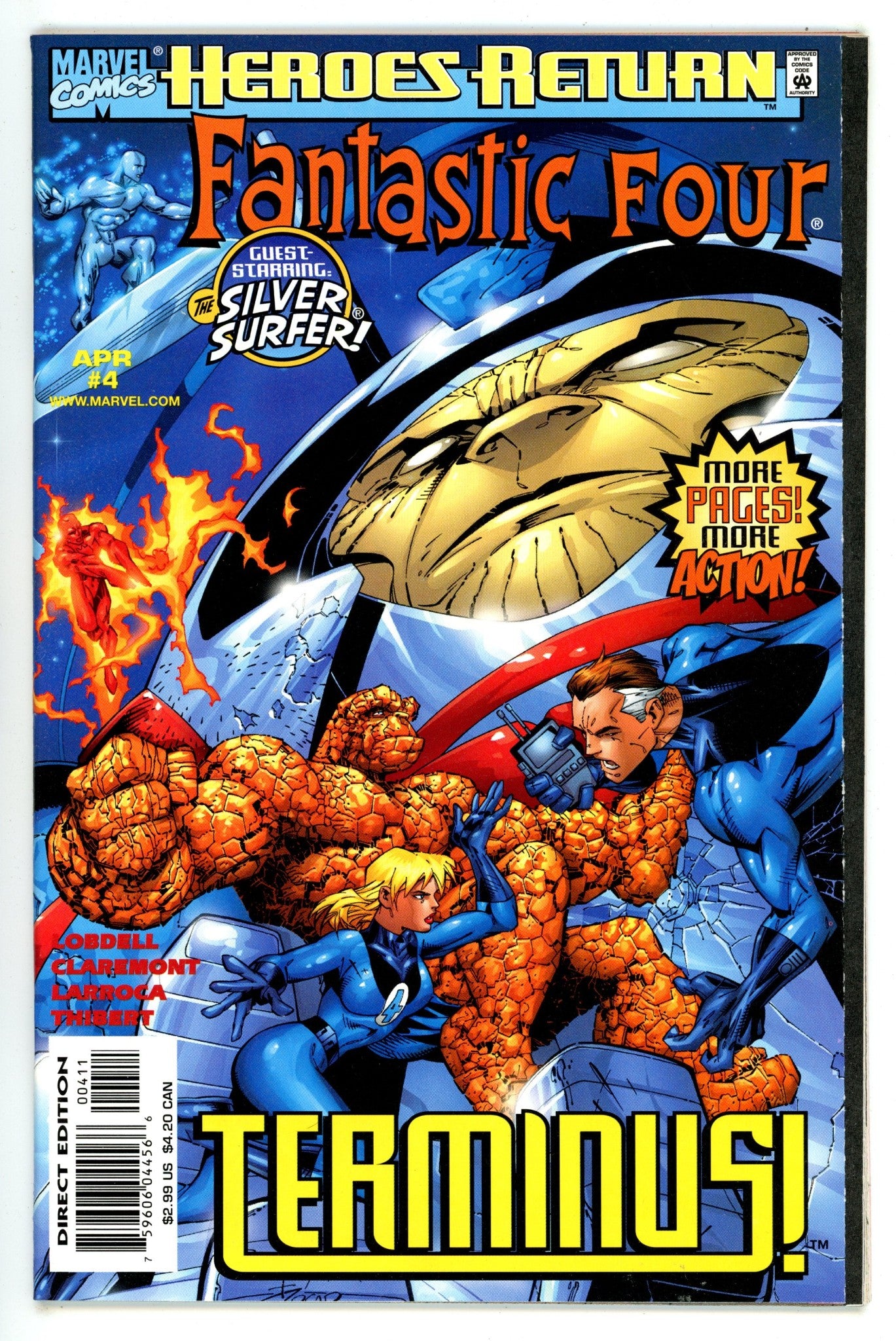 Fantastic Four Vol 3 4 High Grade (1998) 