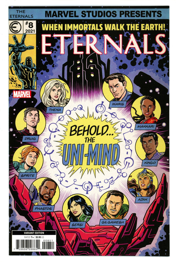 Eternals Vol 5 8 High Grade (2022) Wahl Variant
