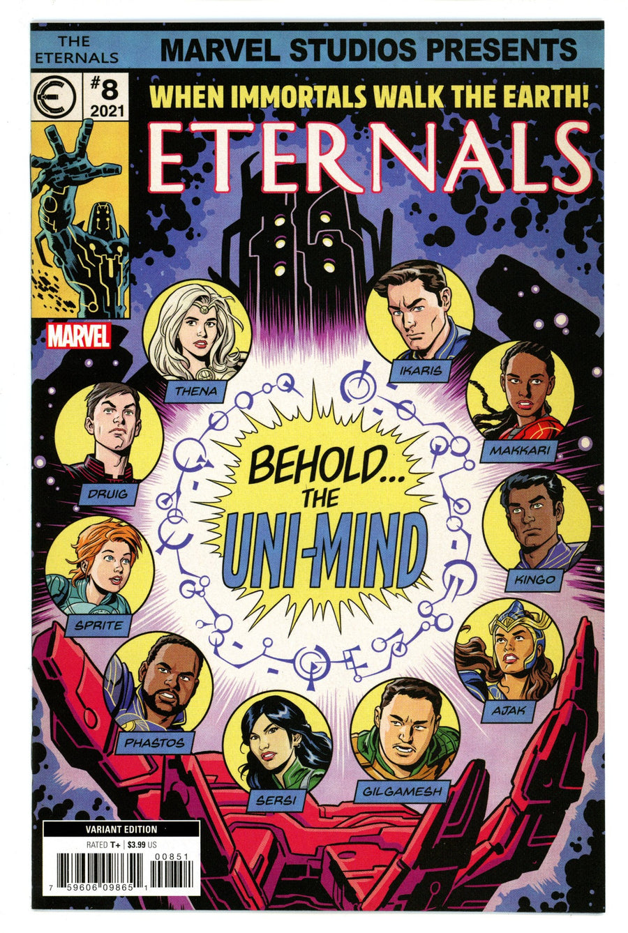 Eternals Vol 5 8 High Grade (2022) Wahl Variant 