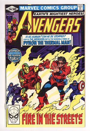 The Avengers Vol 1 206 High Grade (1981)