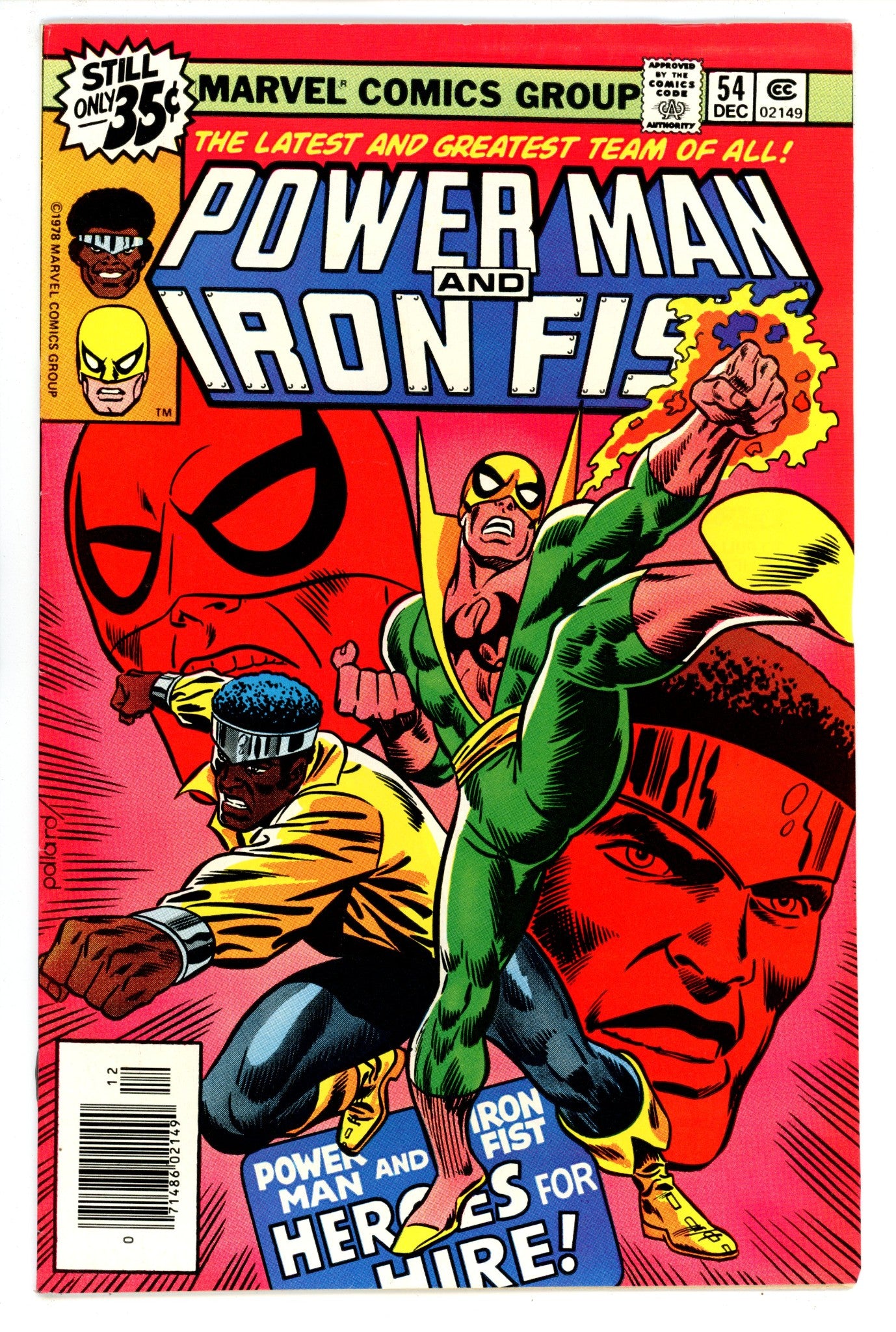 Power Man and Iron Fist Vol 1 54 VF- (7.5) (1978) 