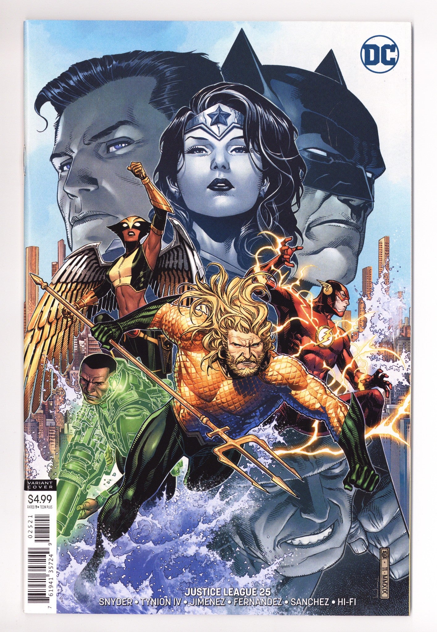 Justice League Vol 3 25 High Grade (2019) Cheung Variant 