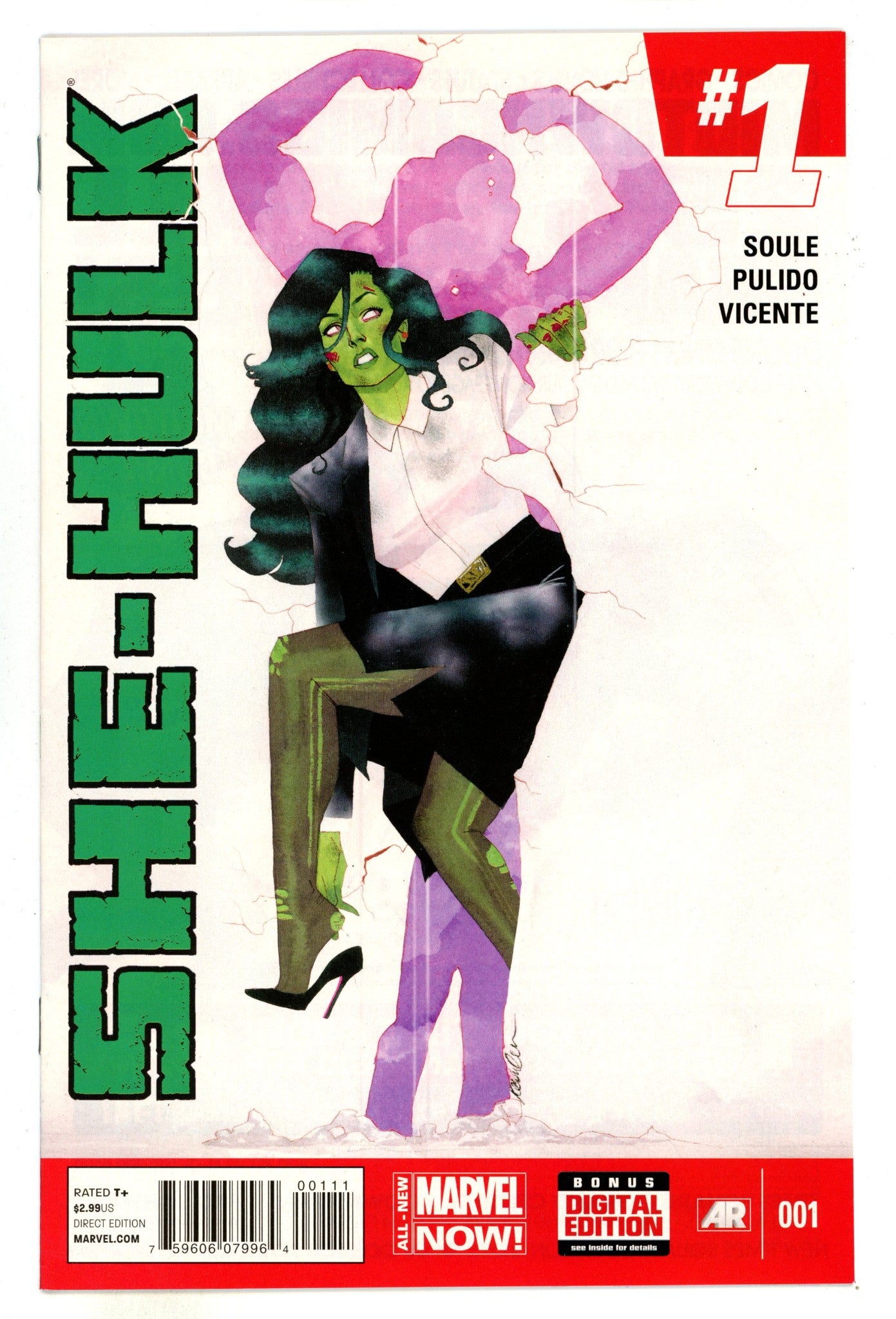 She-Hulk Vol 3 1 High Grade (2014) 