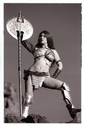 Red Sonja: Black, White, Red 5 High Grade (2021) Cosplay B&W Virgin Variant