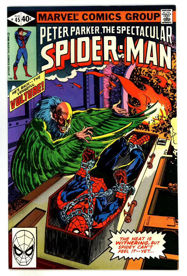 The Spectacular Spider-Man Vol 1 45 VF (8.0) (1980)