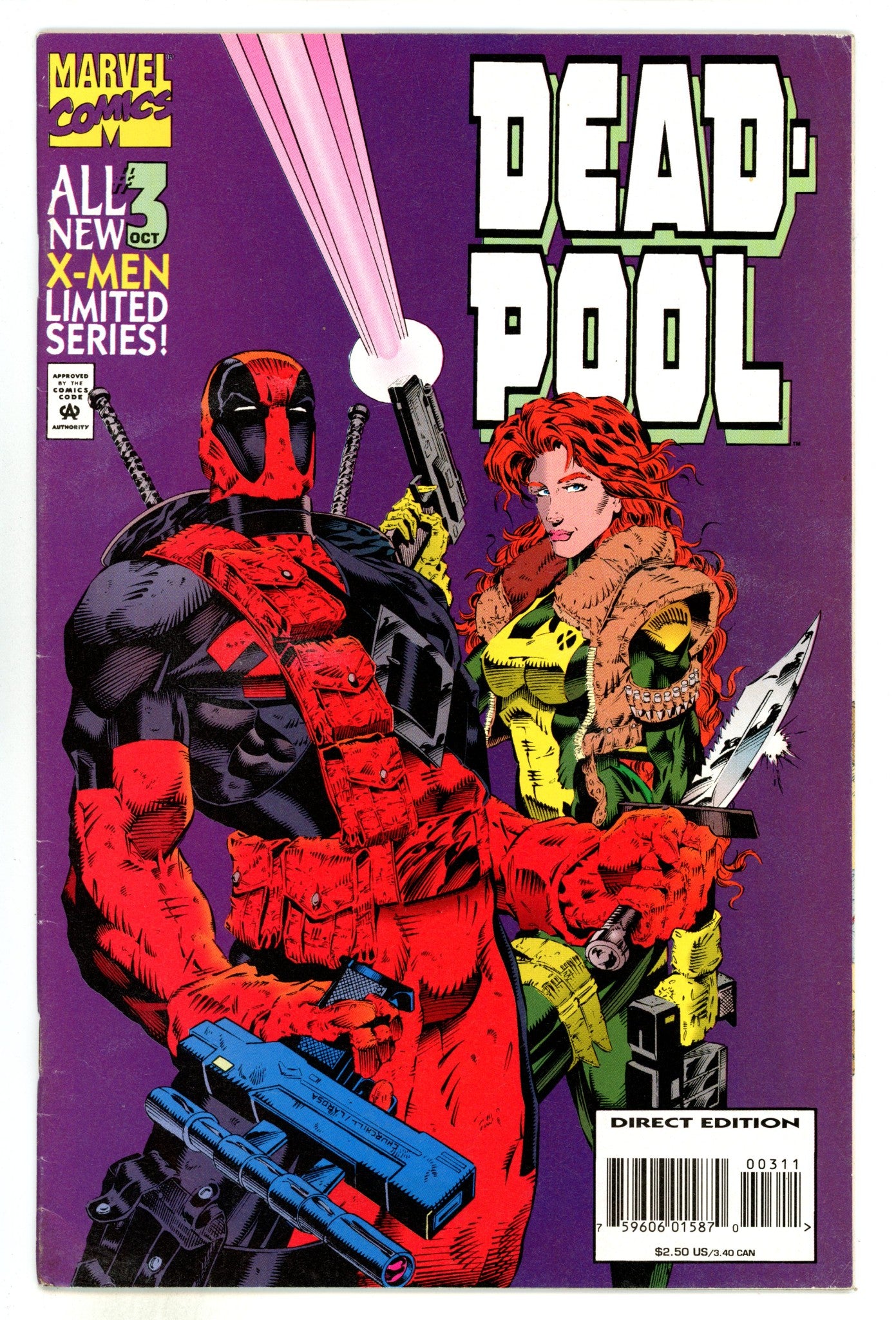 Deadpool Vol 1 3  VG- (3.5)  (1994)  