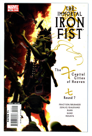 The Immortal Iron Fist 14 High Grade (2008)
