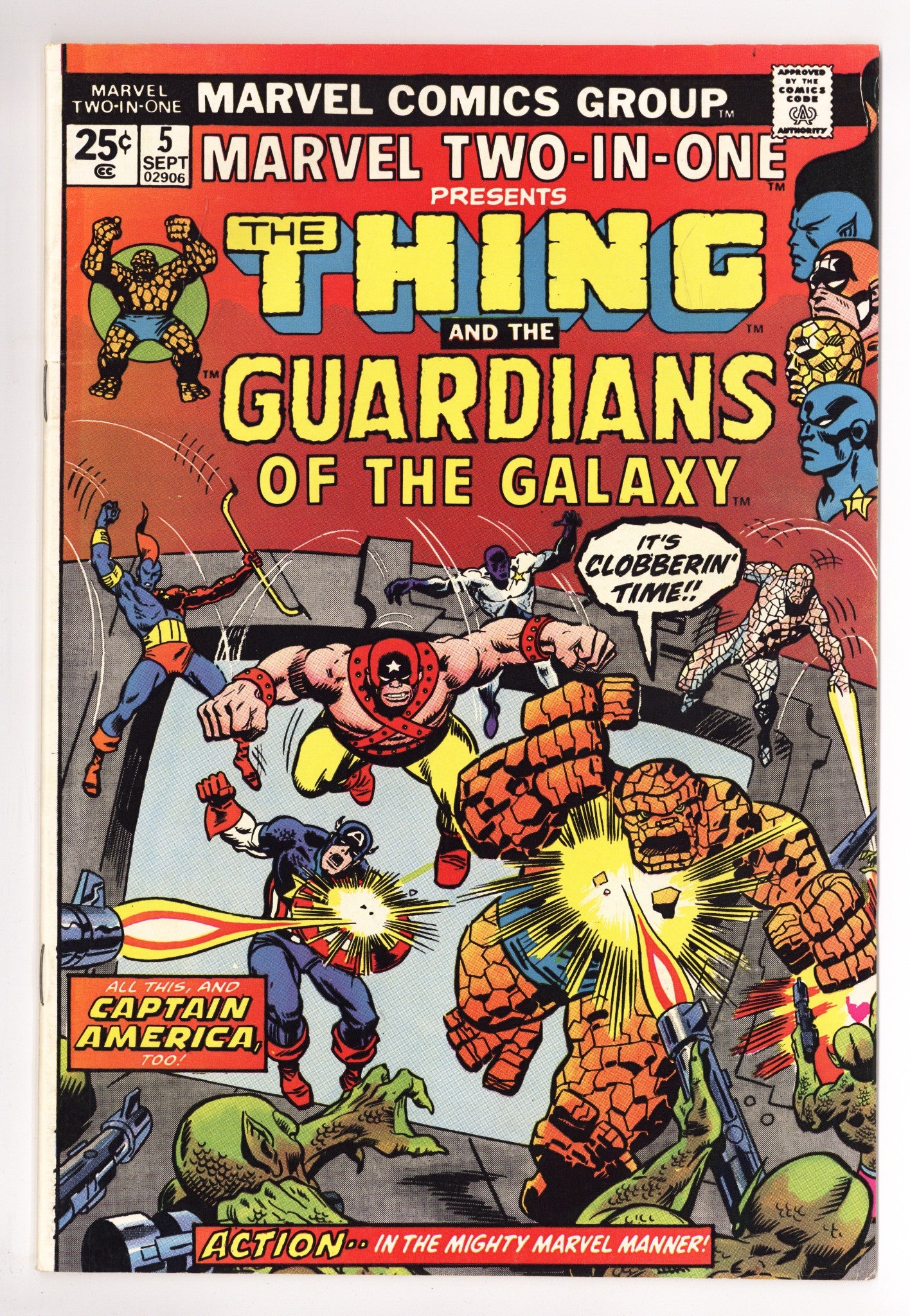 Marvel Two-in-One Vol 1 5 FN (6.0) (1974) 