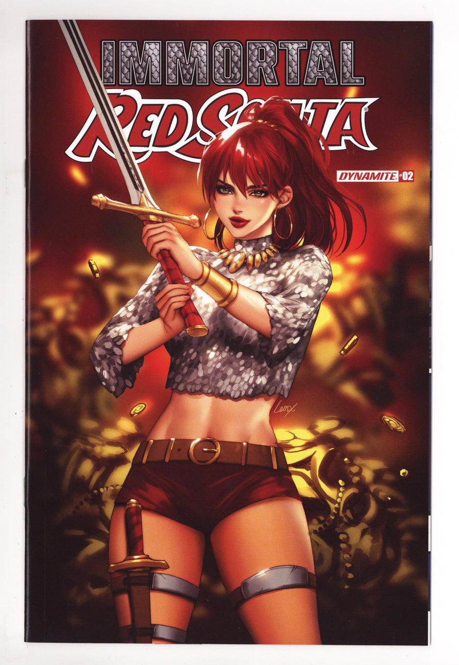 Immortal Red Sonja   2  High Grade   (2022) Li     Variant  