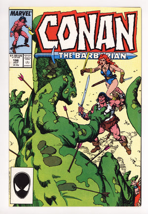 Conan the Barbarian Vol 1 196 High Grade (1987)