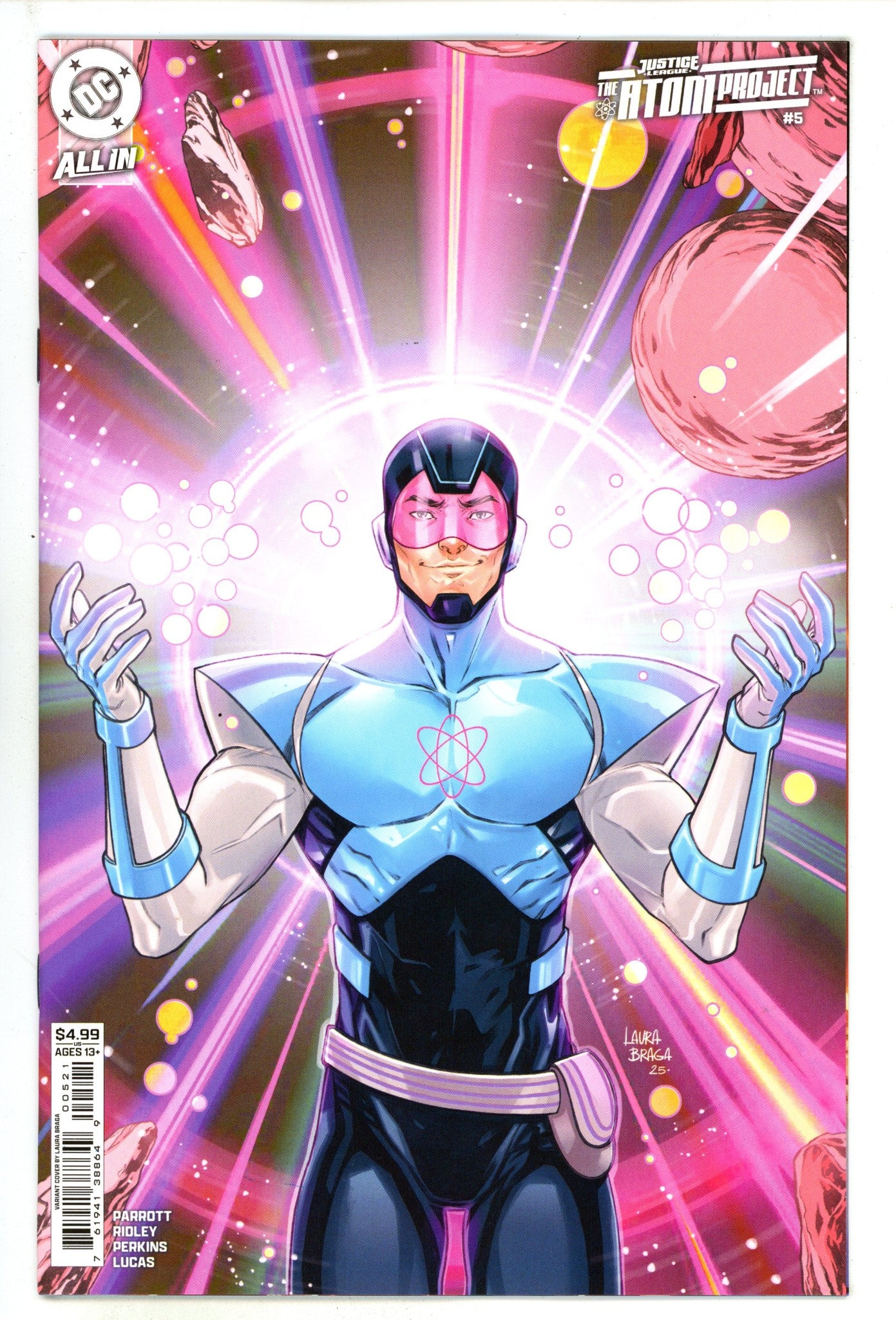 Justice League The Atom Project 5 Braga Variant (2025)