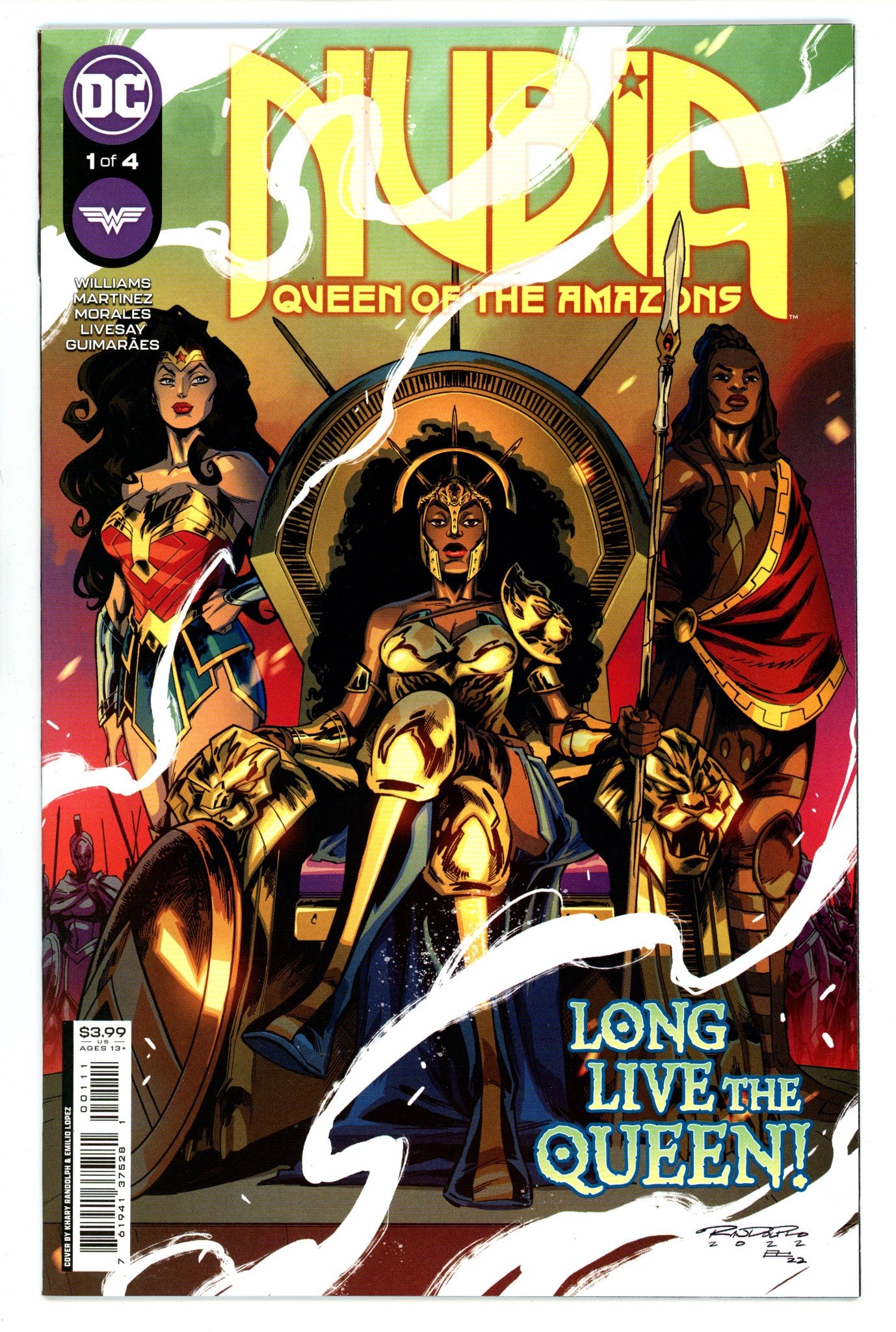 Nubia: Queen of the Amazons 1 High Grade (2022) 