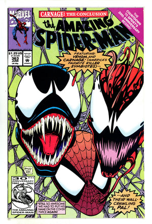 The Amazing Spider-Man Vol 1 363 NM- (9.2) (1992)