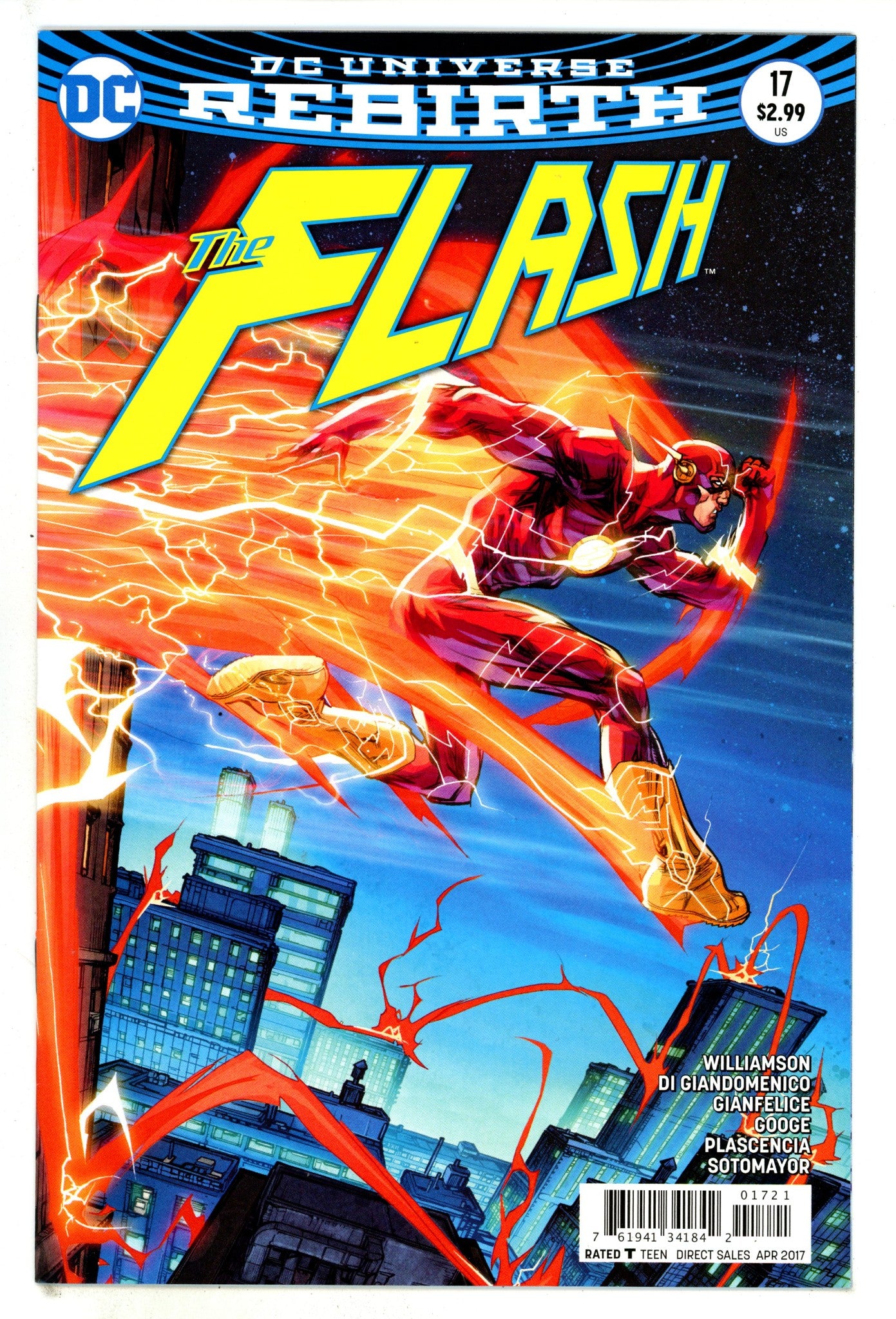 The Flash Vol 5 17 High Grade (2017) Porter Variant 
