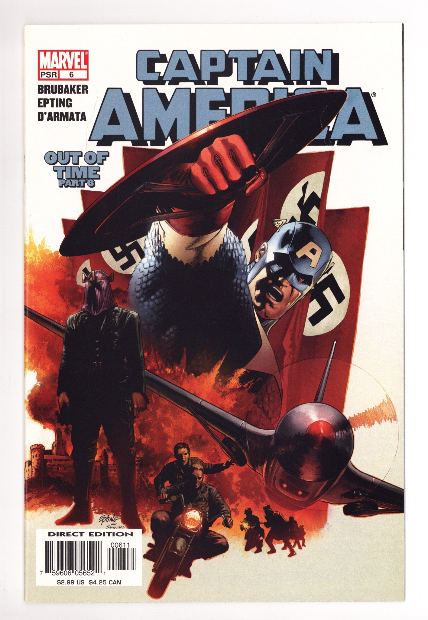 Captain America Vol 5 6 NM- (9.2) (2005) 