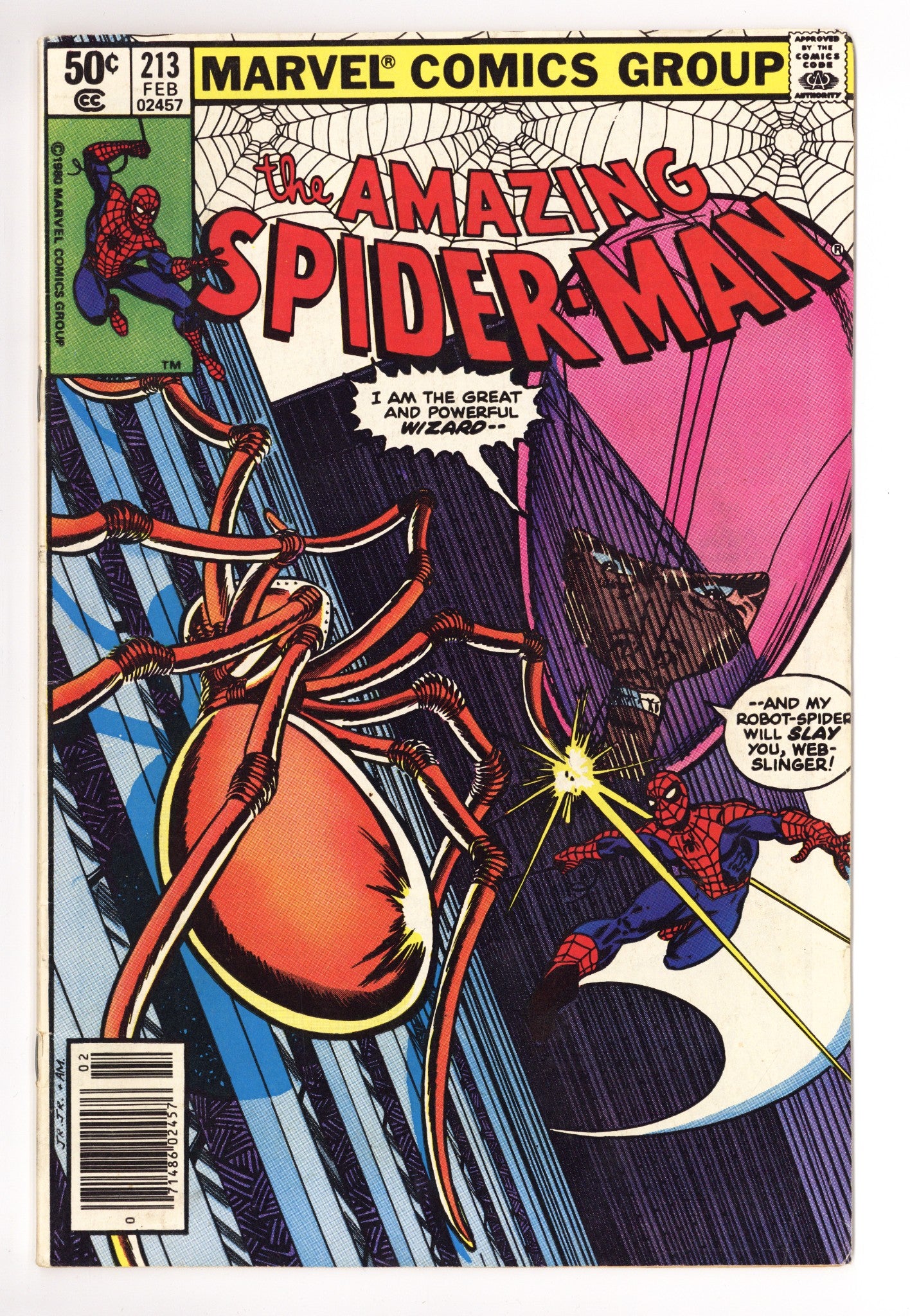 The Amazing Spider-Man Vol 1 213 Low Grade (1981) Newsstand 