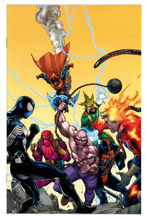 Marvel Super Heroes Secret Wars Battleworld 2 Camuncoli Virgin Incentive Variant NM- (2023)