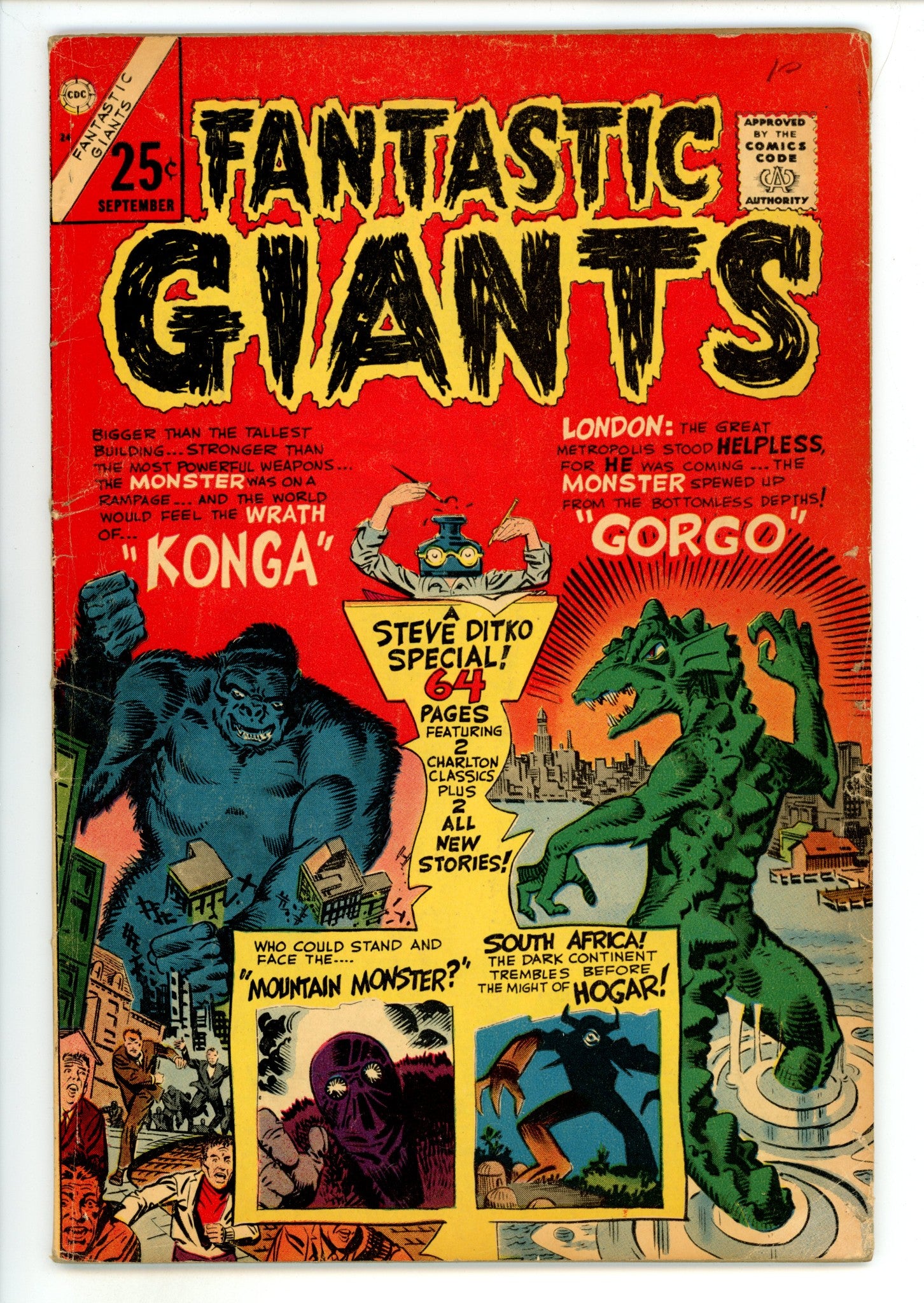 Fantastic Giants 24 VG+ (4.5) (1966) 