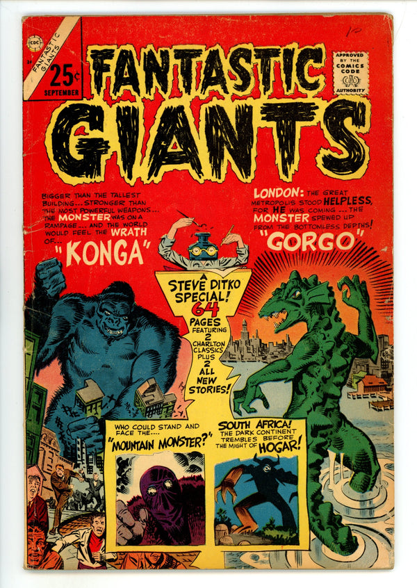 Fantastic Giants 24 VG+ (4.5) (1966)