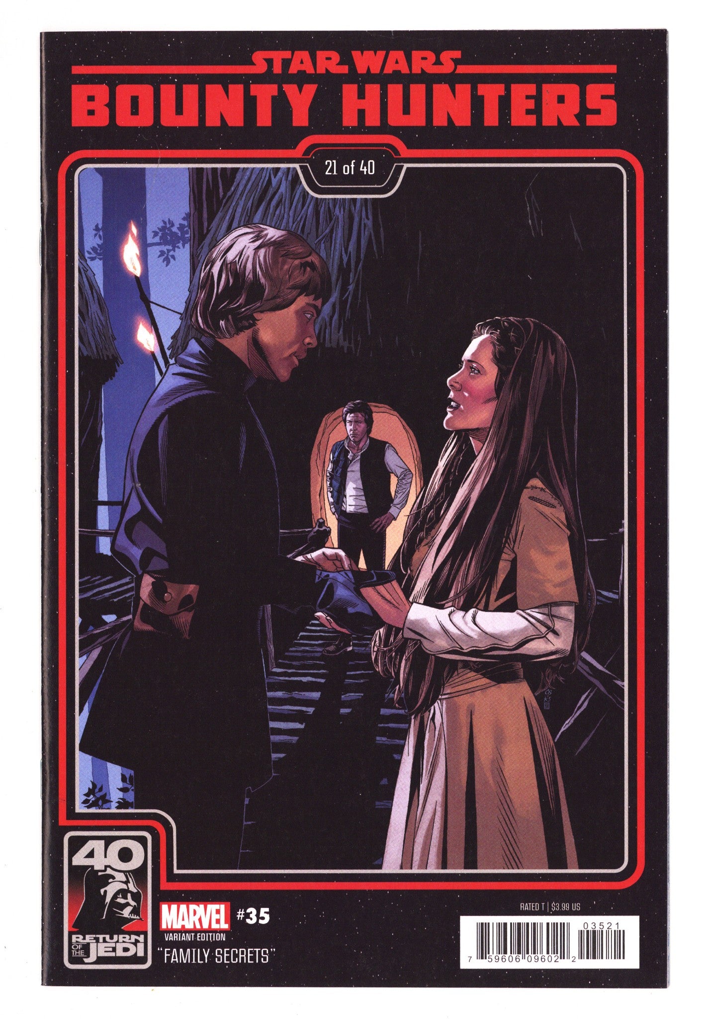 Star Wars: Bounty Hunters 35 Mid Grade (2023) Sprouse Variant 