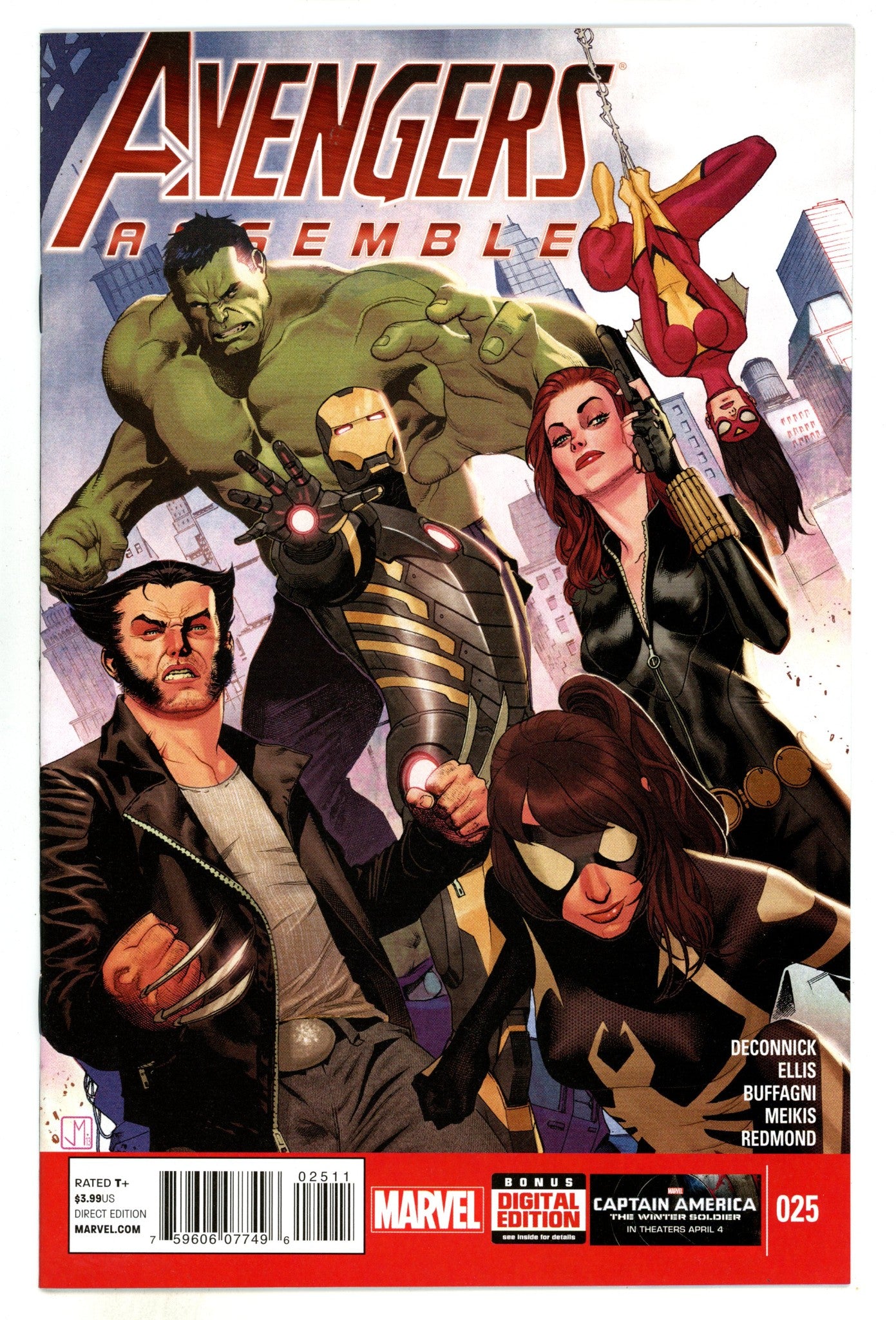Avengers Assemble Vol 2 25  High Grade  (2014)  