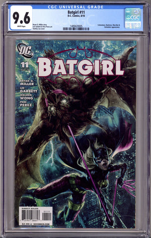 Batgirl Vol 3 11 CGC 9.6 (NM+) (2010)